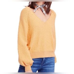 Free People Found My Friend V Neck Sweater / Size Medium